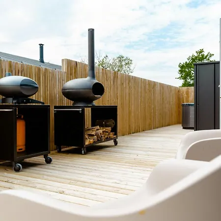 Дом отдыха Newly Built Summer House With Sea View Хадерслев