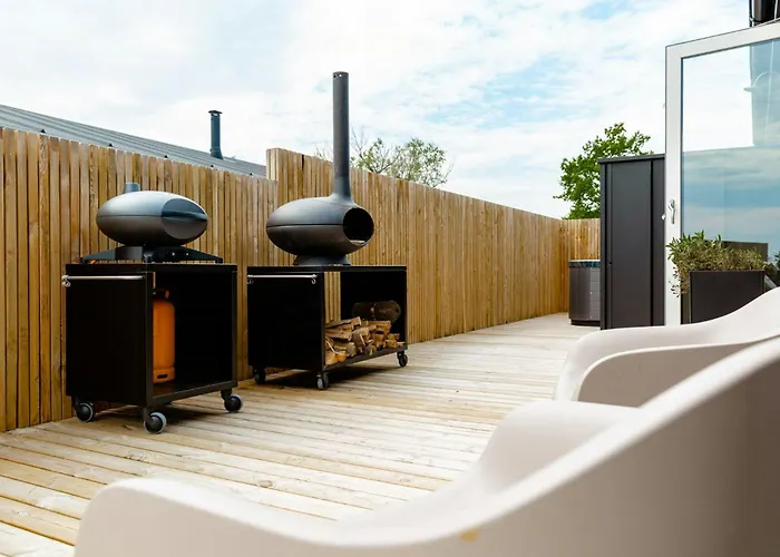 Vakantiehuis Newly Built Summer House With Sea View Haderslev